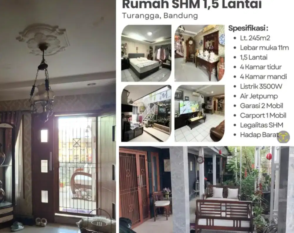 JUAL RUMAH TURANGGA BUAH BATU BANDUNG
