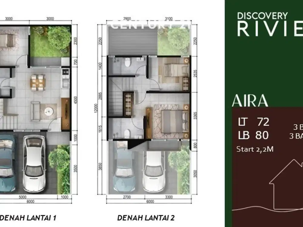 Dijual Rumah Baru Di Cluster Aira Discovery Riviera Bintaro Jaya