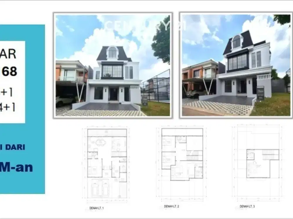 Dijual Rumah Baru Cluster Montana Discovery Flamine Bintaro Jaya