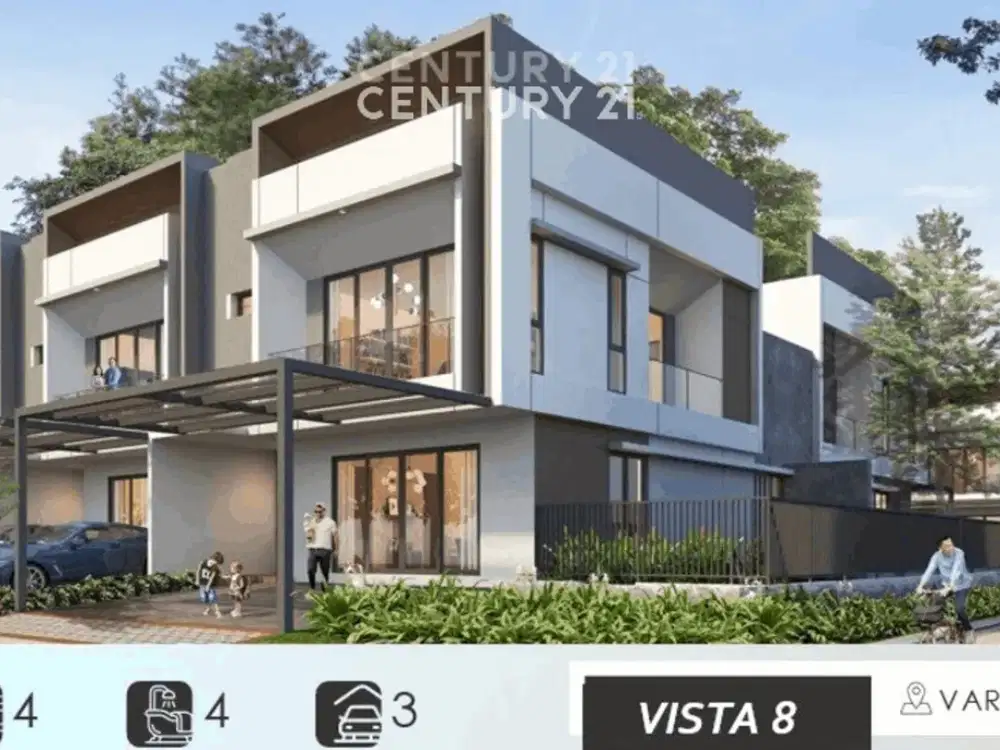 Dijual Rumah Baru Cluster Vista 8 Bintaro Jaya