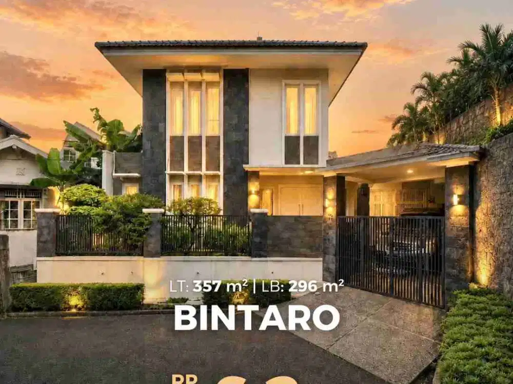Dijual rumah di bintaro kaya sektor 3