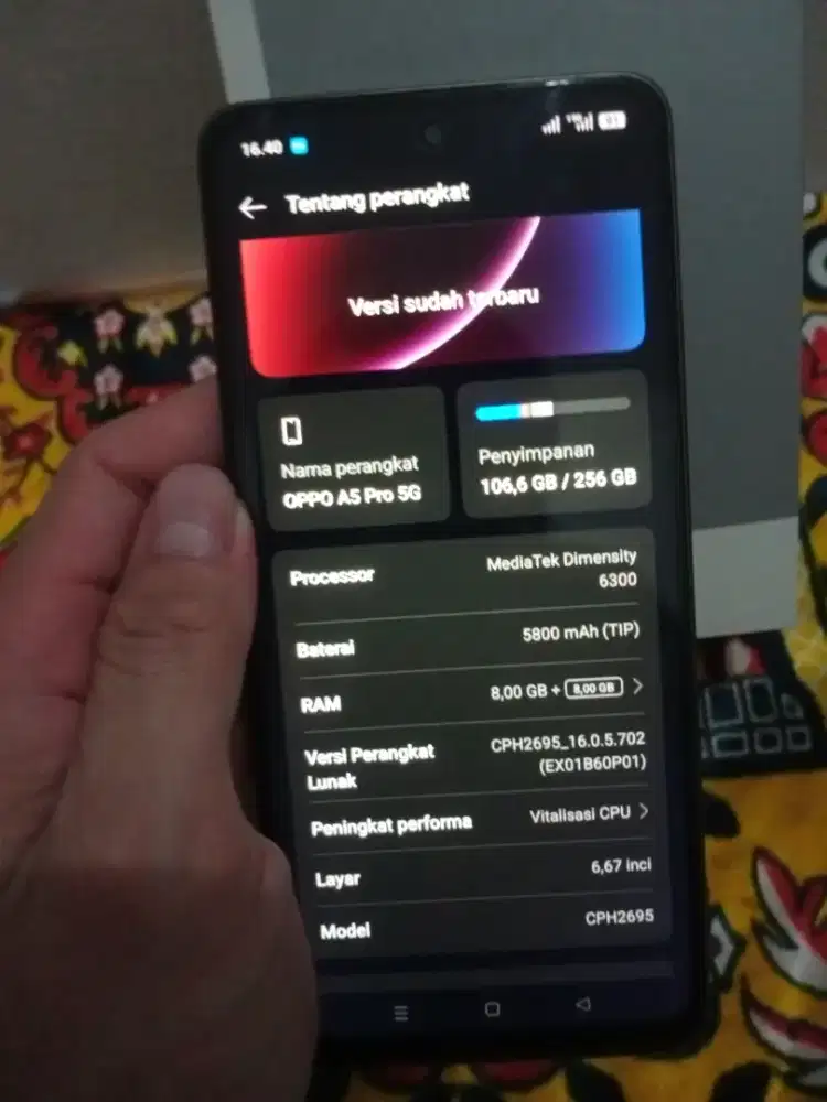 Dijual Oppo a5pro
