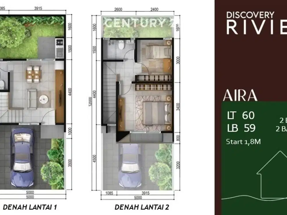 Dijual Rumah Baru Di Cluster Aira Discovery Riviera Bintaro Jaya