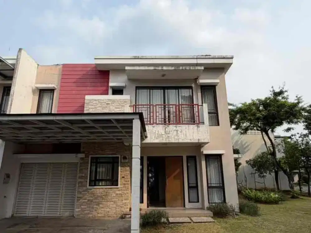 DISEWAKAN Rumah GLC Green Lake City Cluster Asia 2 Lantai Posisi Hook Unfurnished