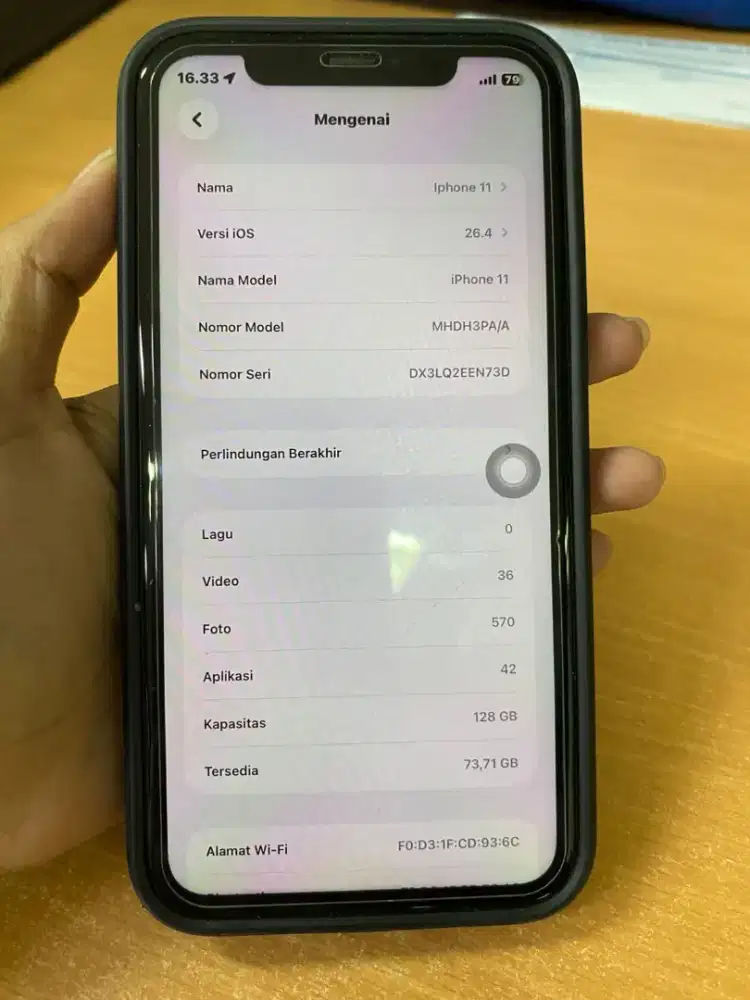 Jual Iphone 11 128GB Ibox  Full set No minus