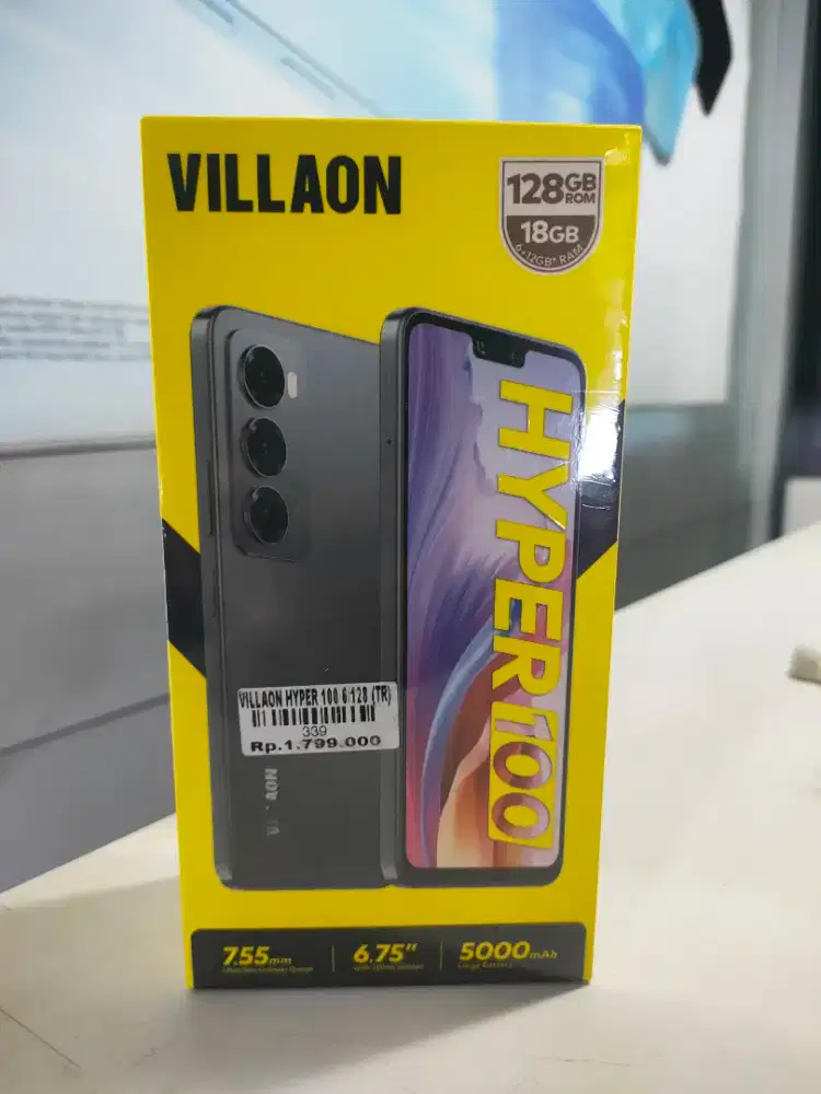 Villaon Hyper 100 6/128gb ATLANTIS DAHSYAT