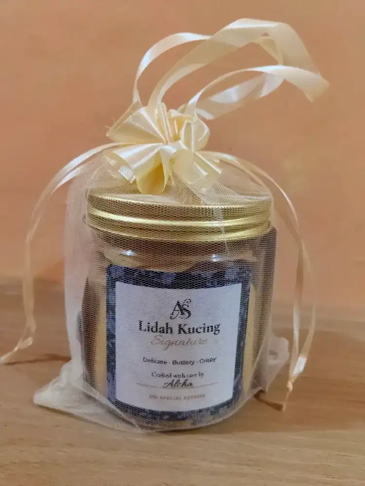Lidah Kucing Premium Original & Lotus Biscoff Fresh Production