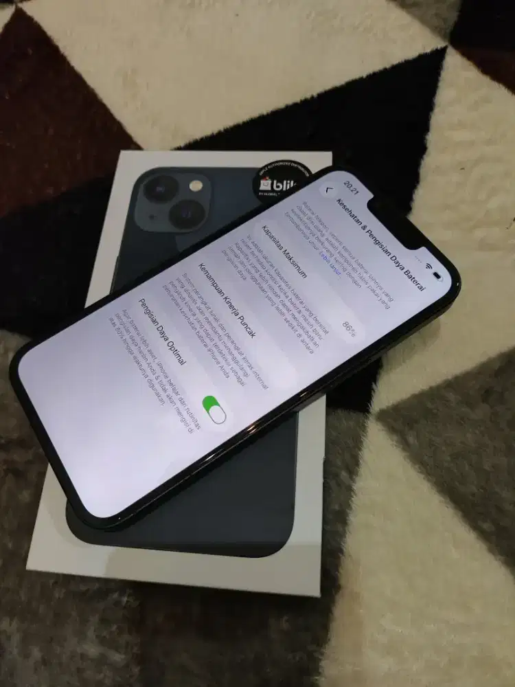Iphone 13 128gb resmi Indonesia kondisi like New