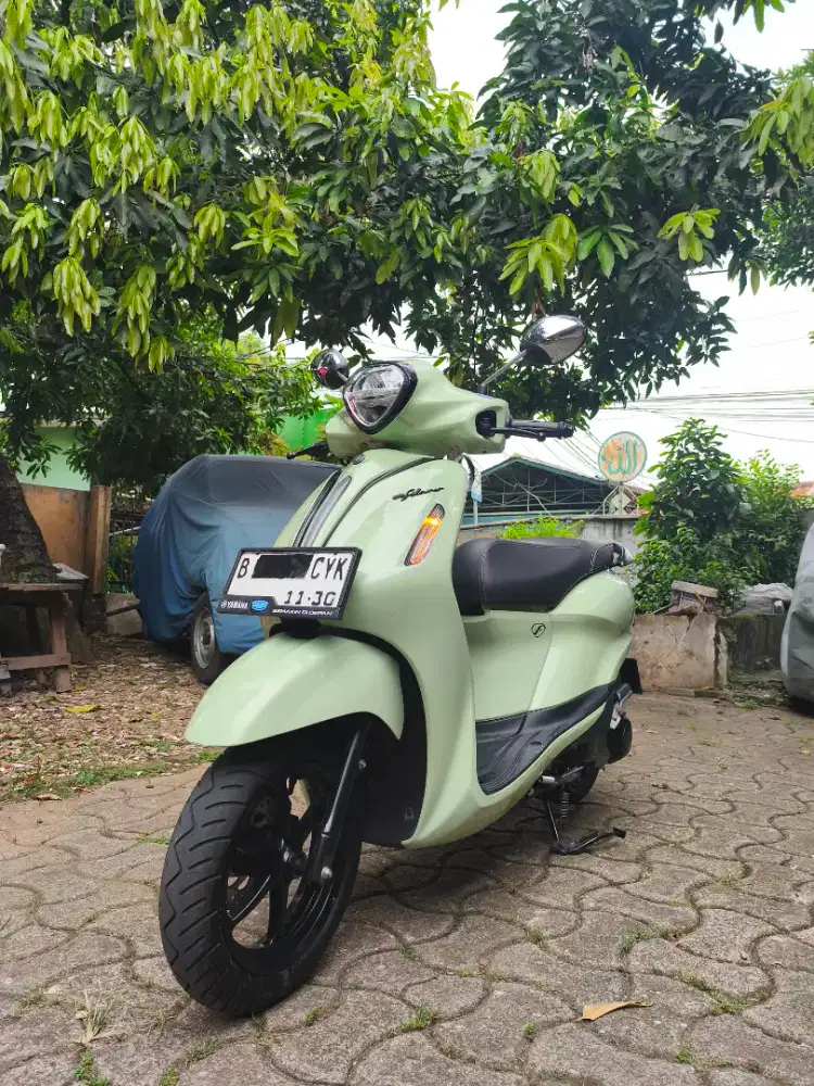 KM 3 Ribu Plat B! Yamaha Grand Filano Neo Hybrid 2025