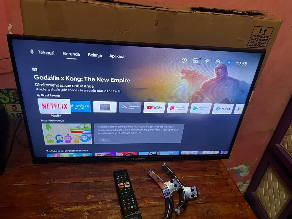 TV Polytron Android google tv 32 inc