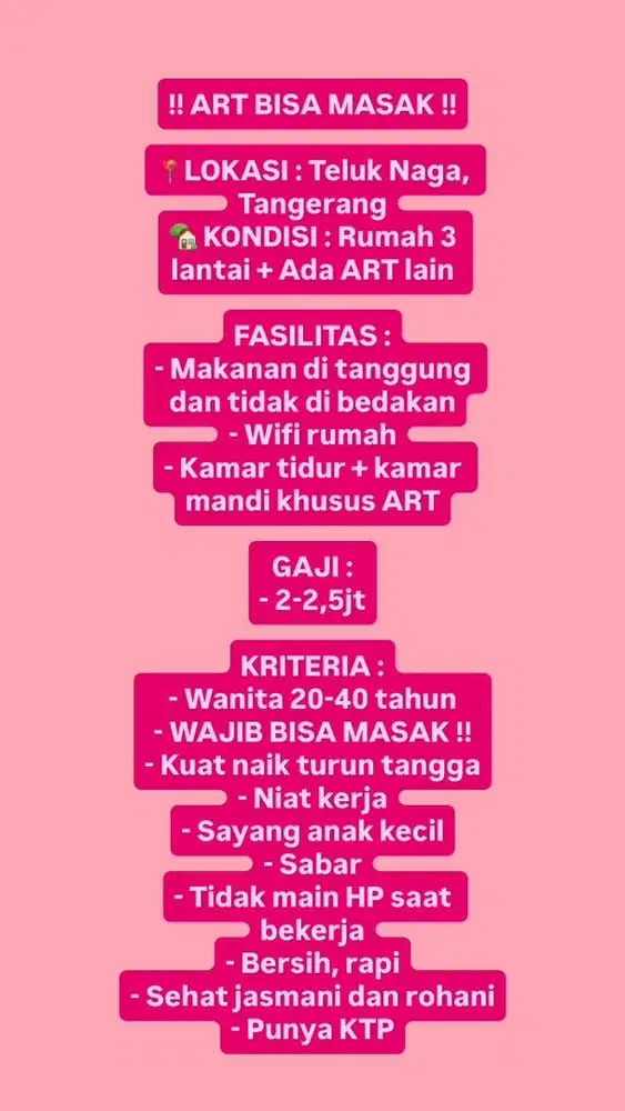 ART BISA MASAK !!