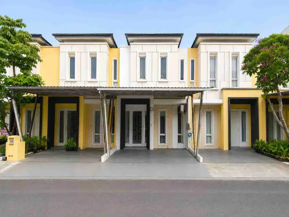 Rumah Cantik Semi Furnished di Cluster Leora Alam Sutera | LT 96 m² | SHM | Siap Huni