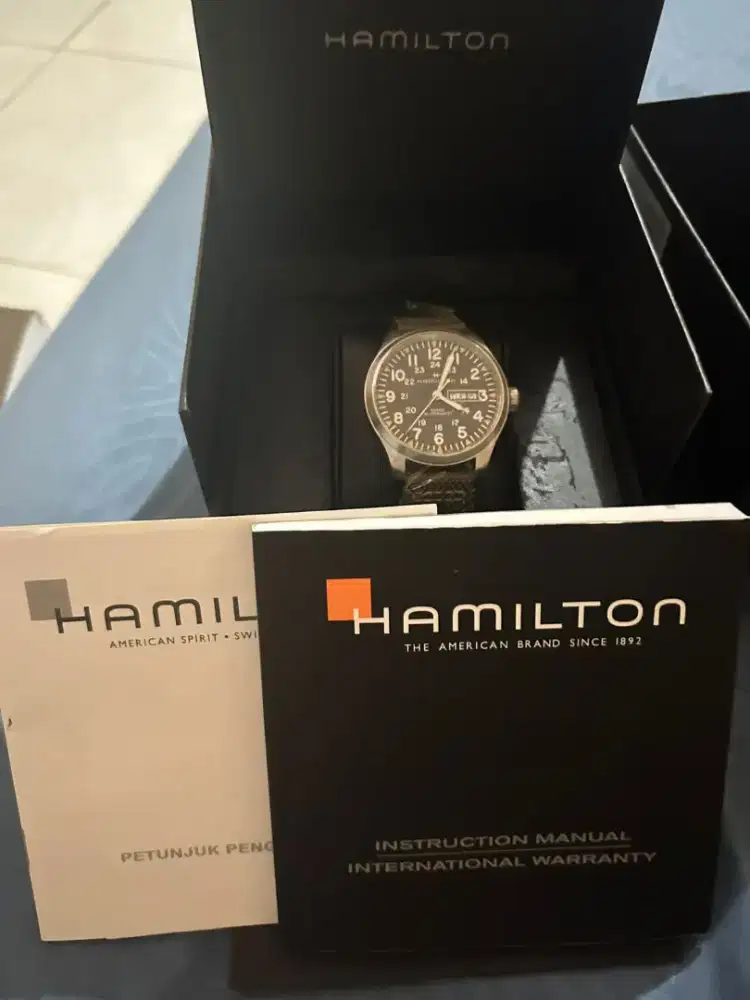 Jam Tangan Hamilton Khaki Field Day Date Auto