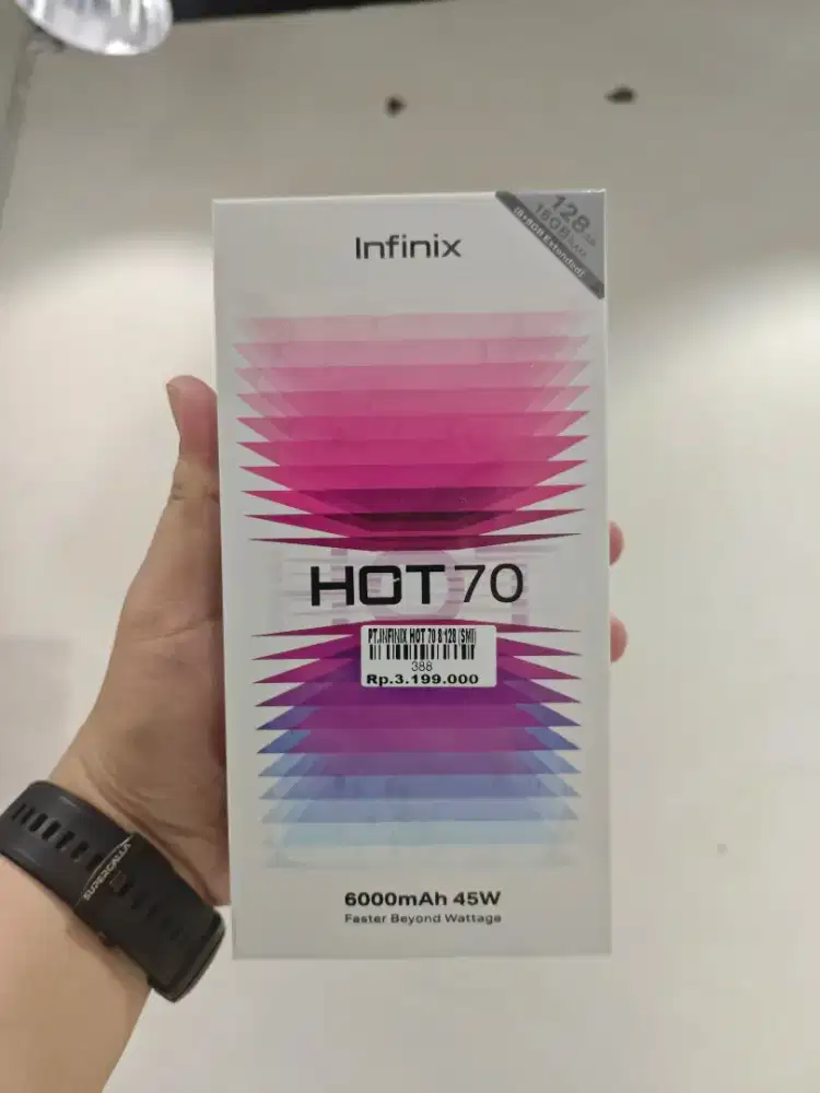 INFINIX HOT 70 RAM 8/128GB ATLANTIS DAHSYAT