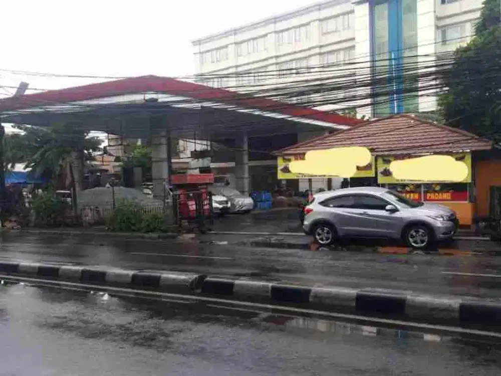 FOR SALE / DI JUAL TANAH Bekas POM BENSIN ( Harga NJOP ) Di Petamburan- Tanah Abang. Jakarta Pusat