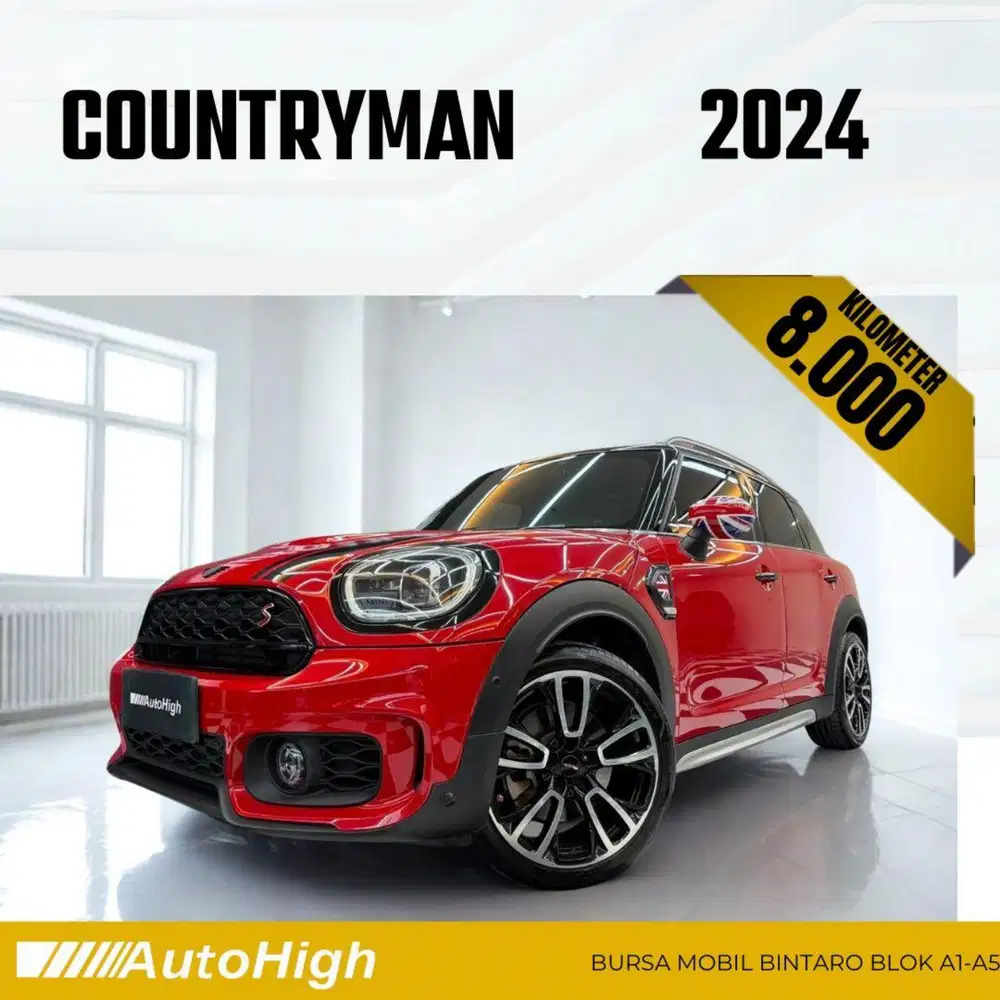 DP10% [Km8.000] Mini Cooper Countryman 2.0 S 2024 Reg 2025 #AUTOHIGH