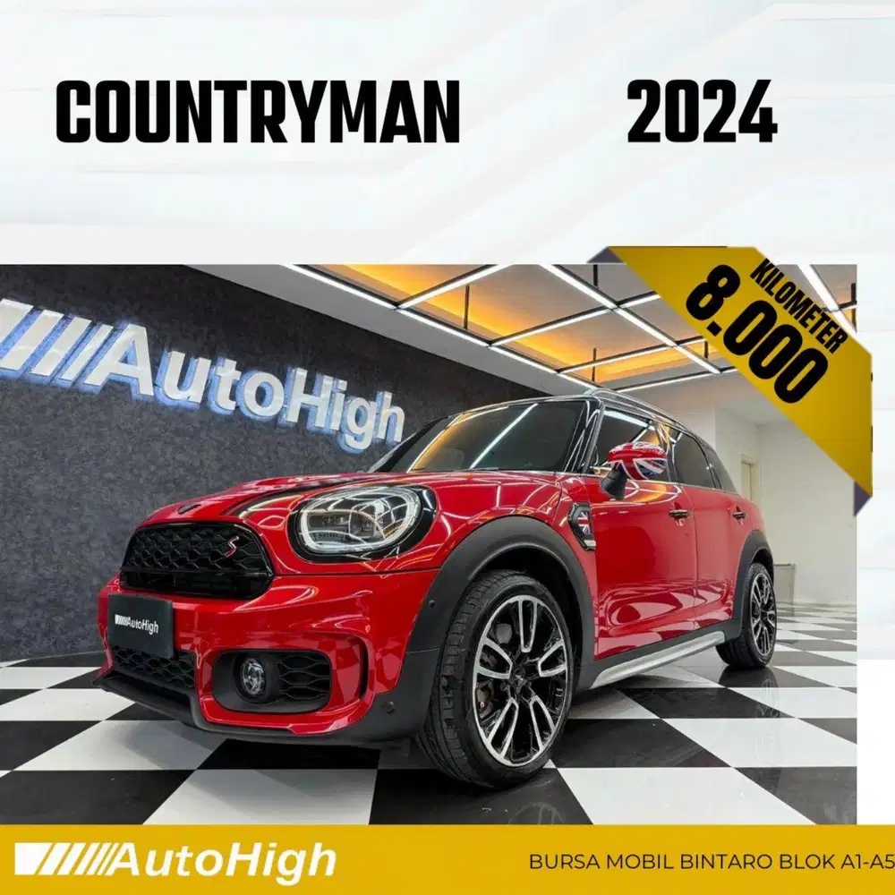 DP10% [Km8.000] Mini Cooper Countryman 2.0 S 2024 Reg 2023 #AUTOHIGH