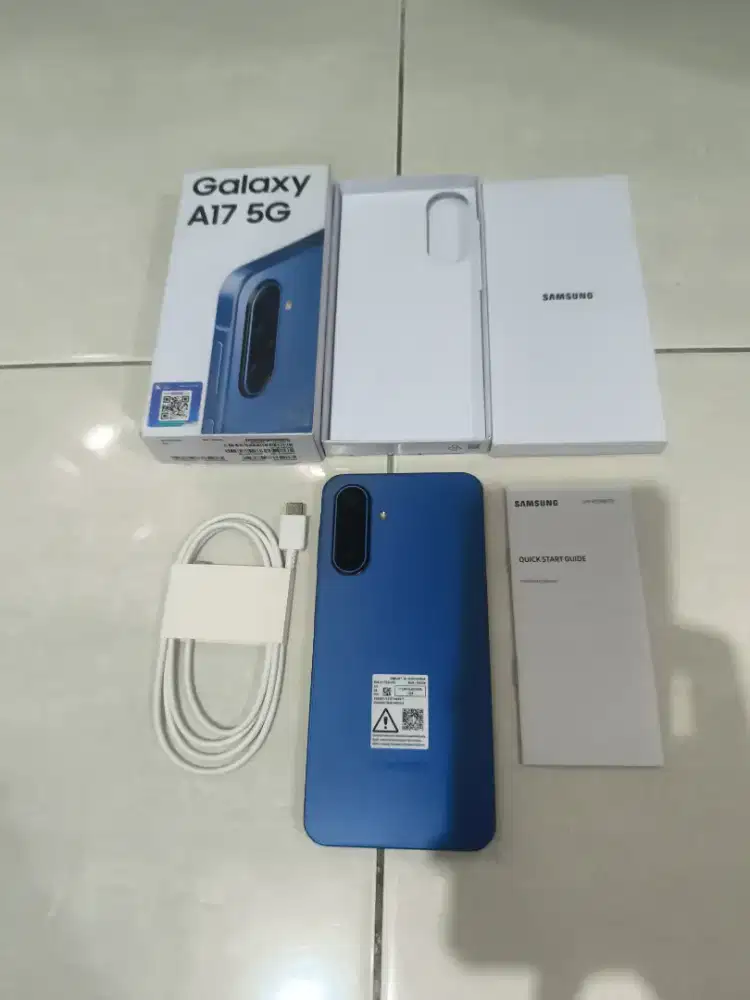 Samsung a17 5G 8/256 biru mulus sein