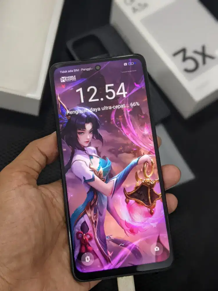 Oppo A3x Ram 8GB 4+4/64GB Layar masih bawaan