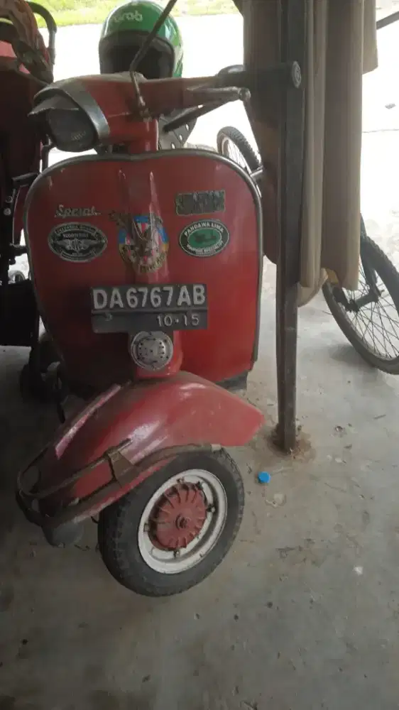 Jual vespa,kondisi seperti d Poto,