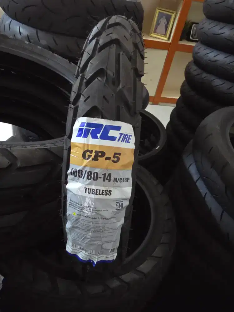 Ban motor IRC Original dan Baru untuk motor matic Vario 150 Tubeless