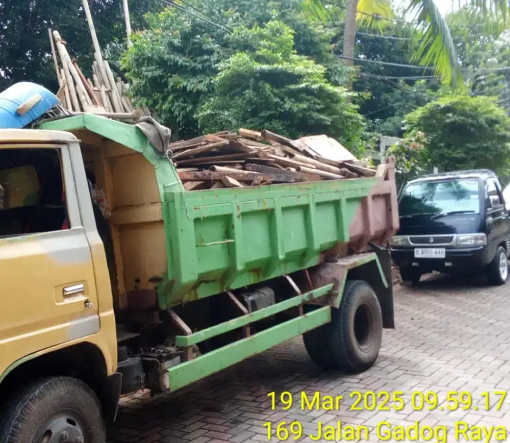 Terima Buang puing tanah bngunan dll