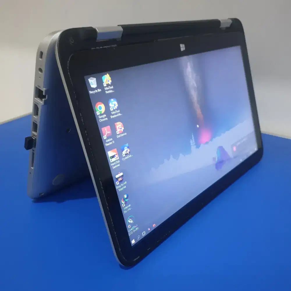 Laptop HP pavilion 13 x360 touchscreen slim lipat