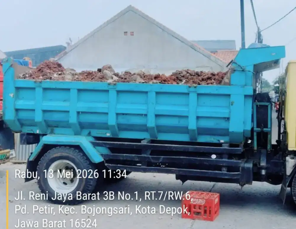 Terima Buang puing tanah bngunan dll
