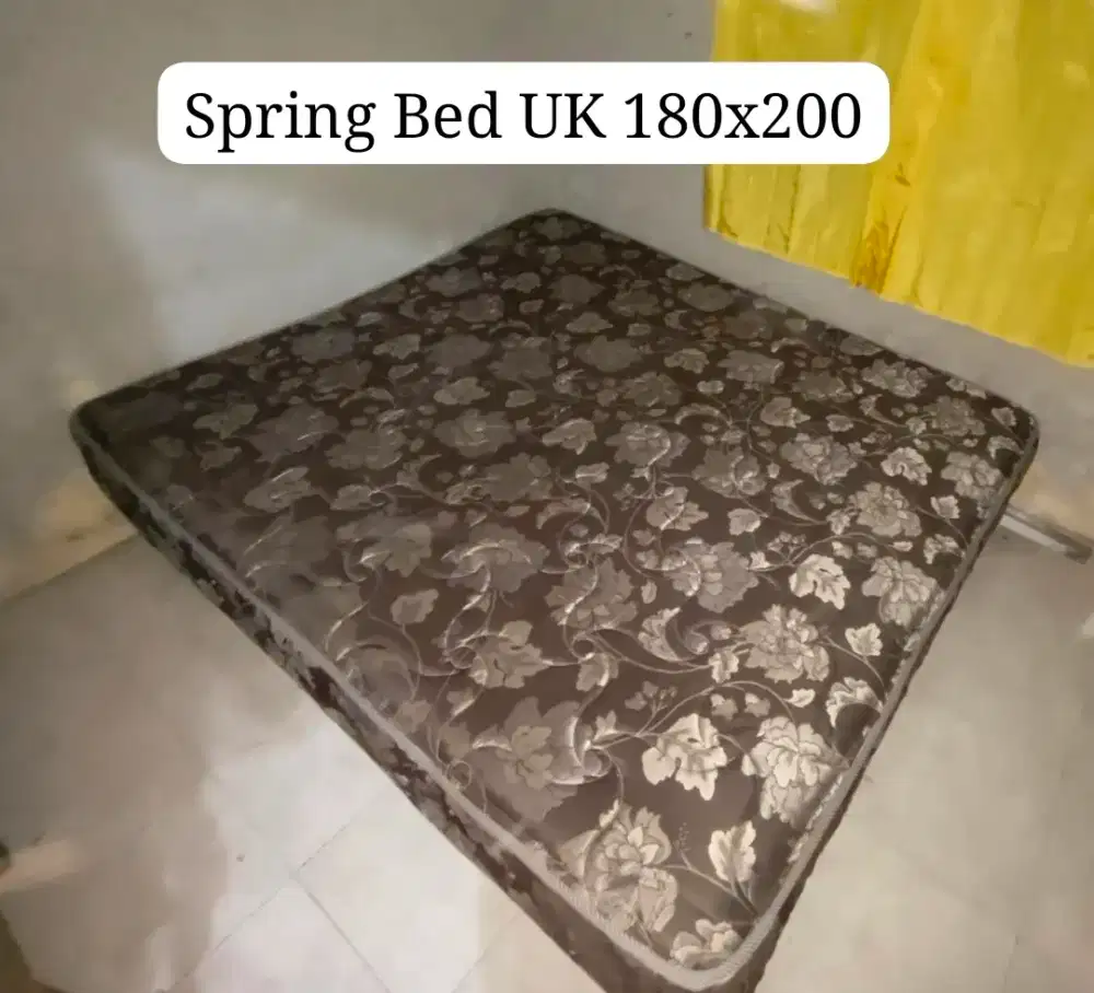 Dijual 2 kasur springbed bagus bonus kompor 2