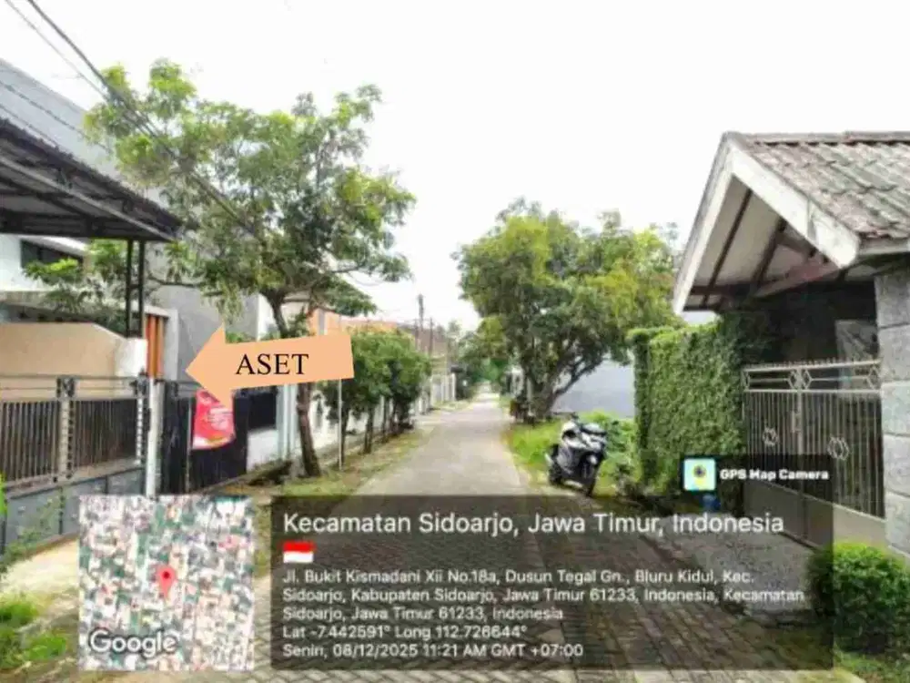 DI JUAL RUMAH

JLN  : BUKIT KISMADANI XII NO 20
KEL. : BLURUKIDUL 
KEC. : SIDOARJO 
KAB  : SIDOARJO