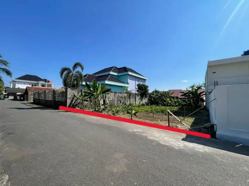 tanah dijual dekat Bakso sony jl sukabangun kota palembang