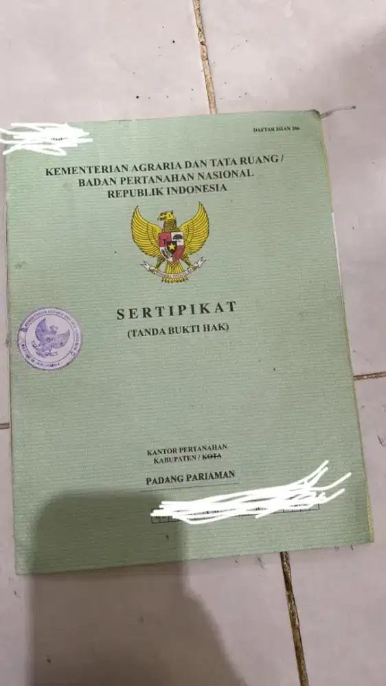 DI JUAL TANAH LUAS 1,9 Ha lebih