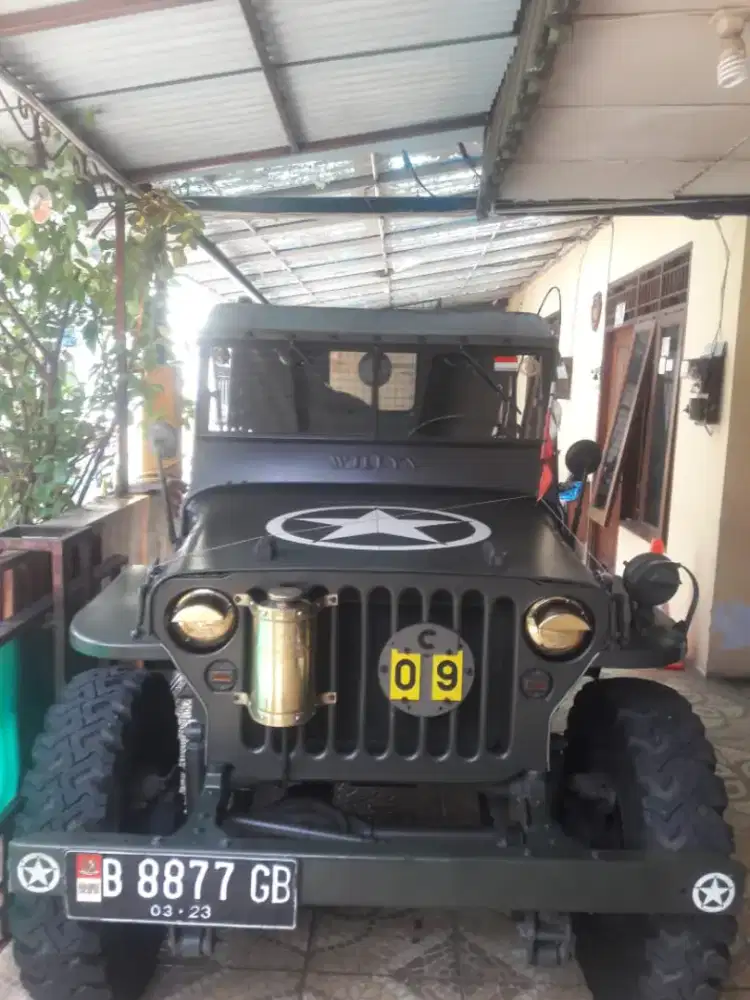 Jeep Willys 1958 Bensin