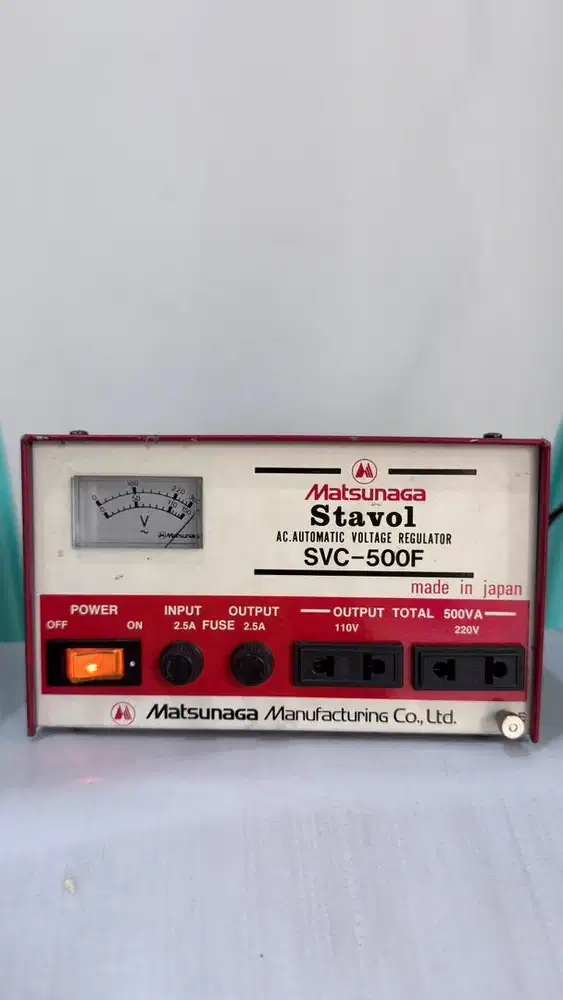 Stabilizer Matsunaga Stavol SVC-500F 500F JAPAN