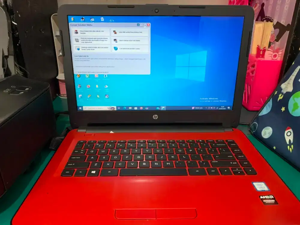 Dijual laptop hp core i5 gen 7