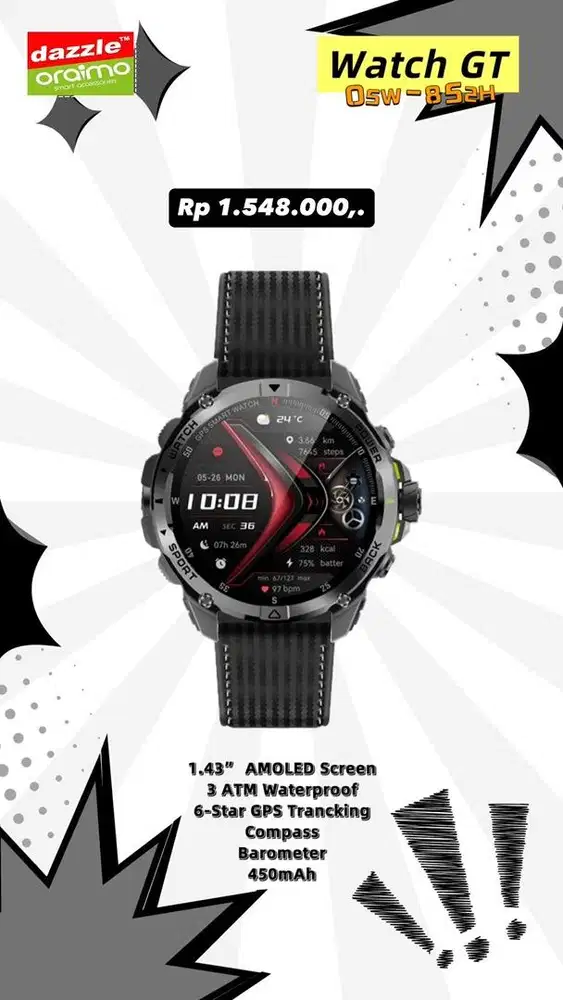 SMARTWATCH ORAIMO OSW 852H