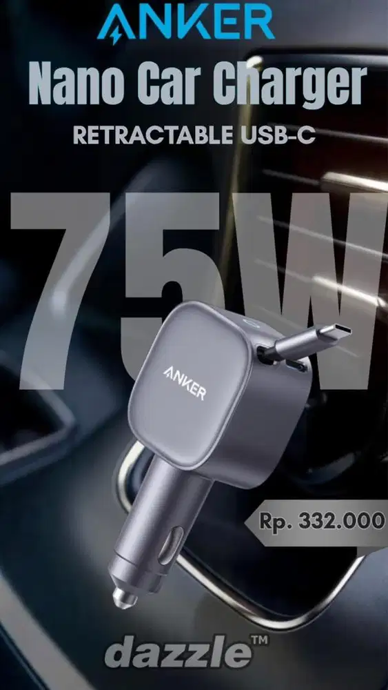 CAR CHARGER ANKER 75W