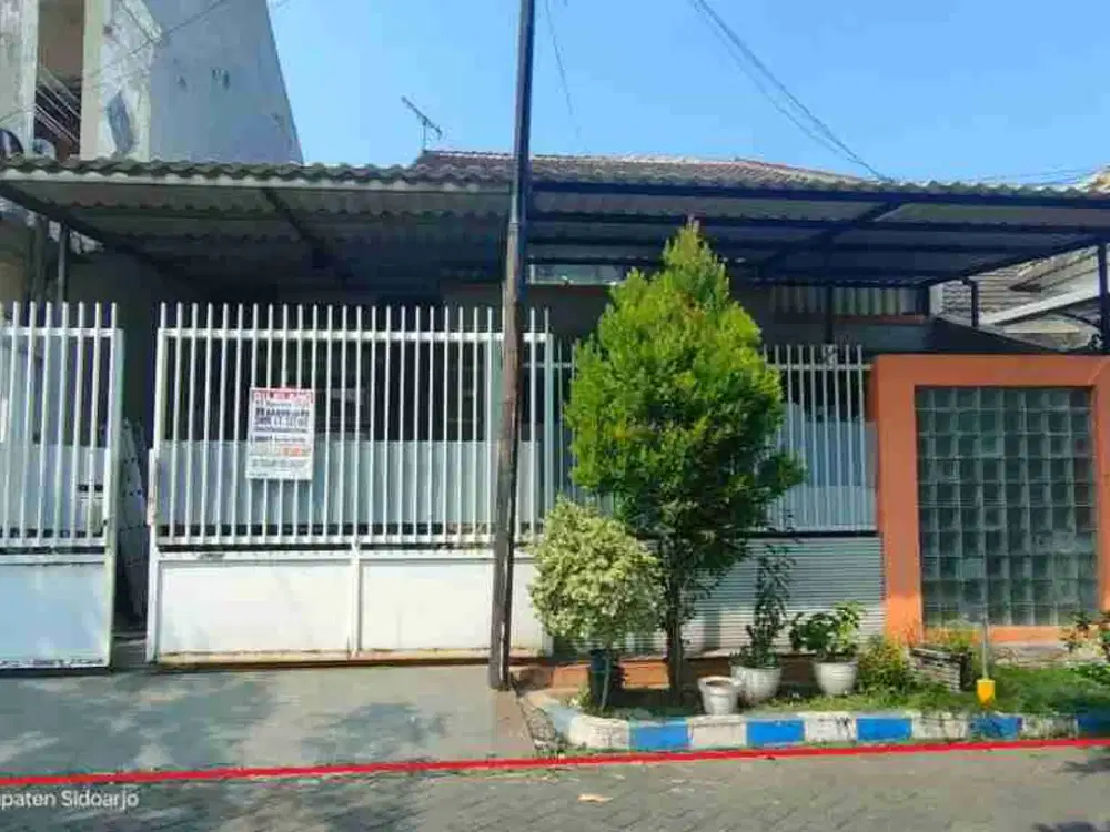 DI JUAL RUMAH

PERUM GRIYA MAPAN SENTOSA BLOK AA NO 28
KEL. : TROPODO 
KEC. : WARU 
KAB  : SIDOARJO