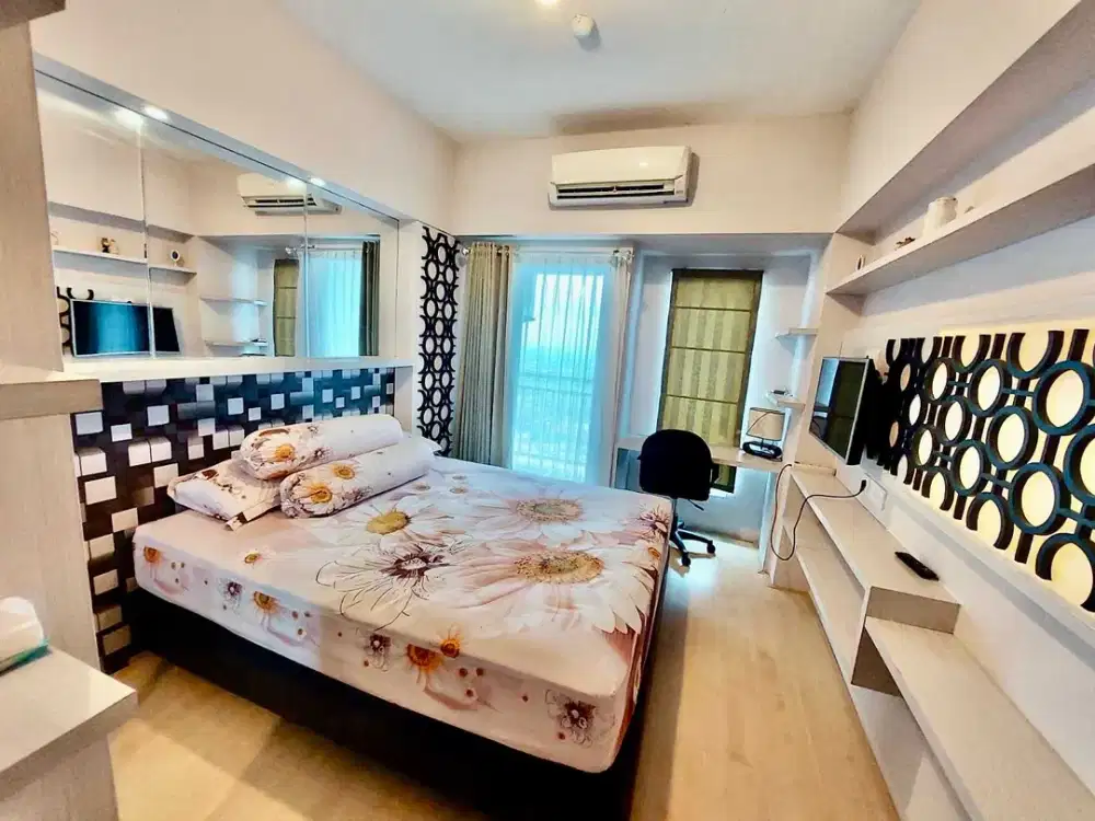 DIJUAL APARTEMEN TANGLIN STUDIO FULL FURNISH LT35 PAKUWON MALL