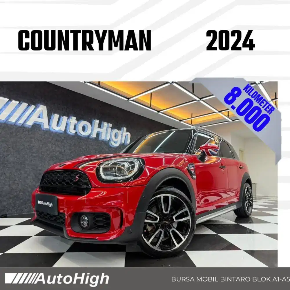 DP10% [Km8.000] Mini Cooper Countryman 2.0 S 2024 Reg 2025 #AUTOHIGH