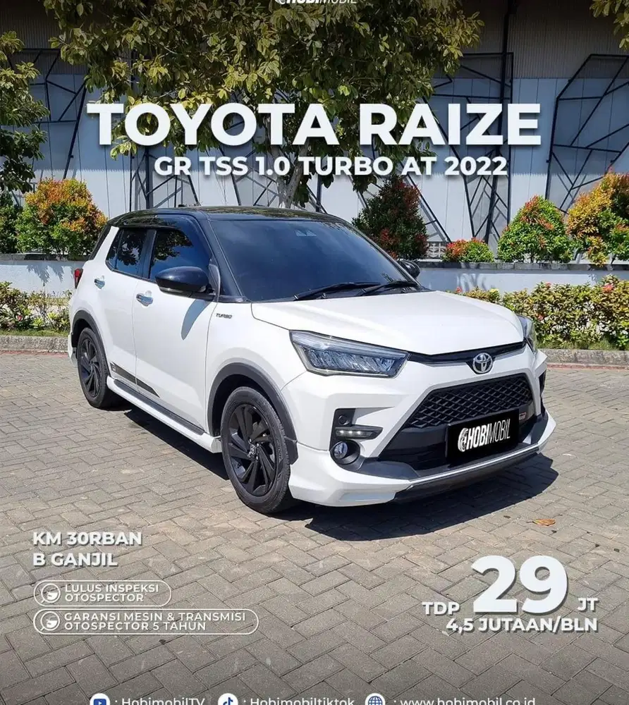 Raize GR TSS 1.0 Turbo AT Thn 2022