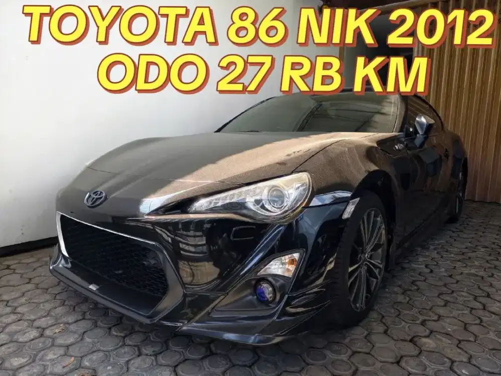 TOYOTA FT86 HITAM LIKE NEW BAN TEMBUS TAHUN NYA SUPER LOW KM