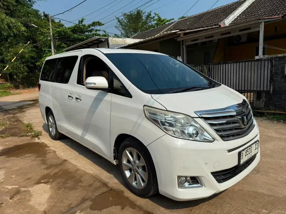 Toyota Alphard G 2.4 AT 2014 Bensin