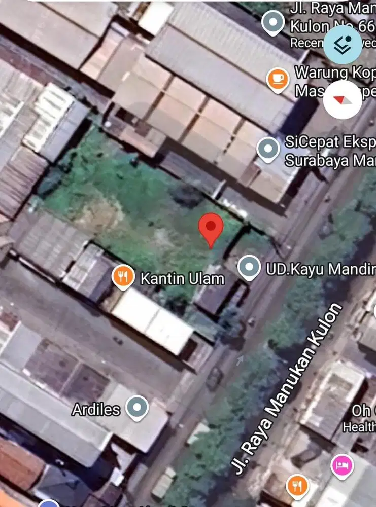 9.99JT/M2! MURAH ! DIJUAL TANAH RAYA MANUKAN TANDES STRATEGIS 0 JALAN