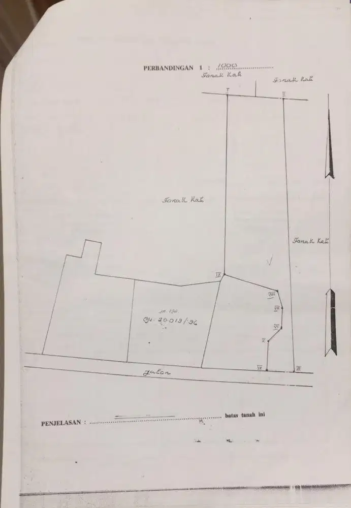 2JT/M2! DIJUAL CEPAT TANAH DI BANGKINGAN BUTUH CEPAT LAKU NEGO BEBAS