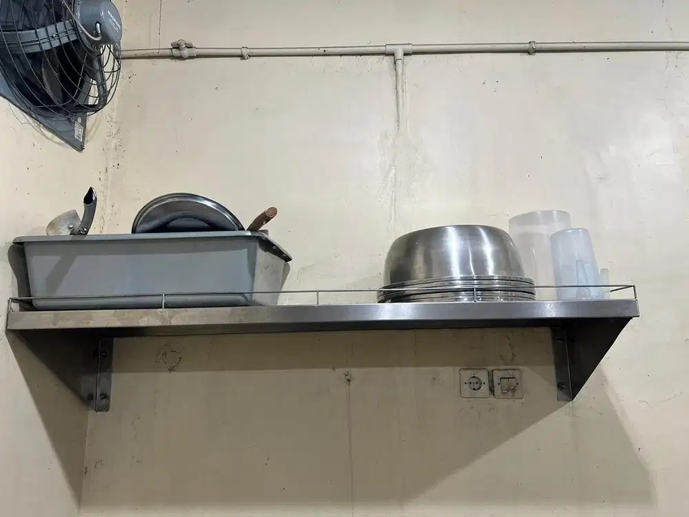 Wall Shelf, Rak Dinding Stainless