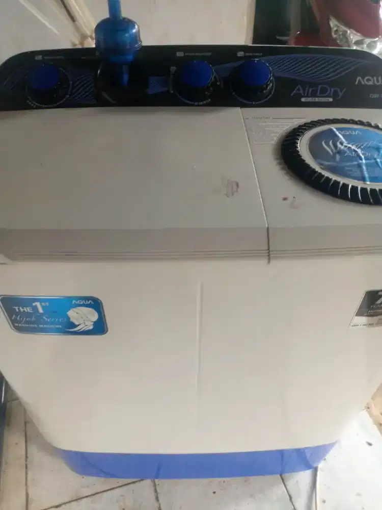 mesin cuci aqua 2 tabung