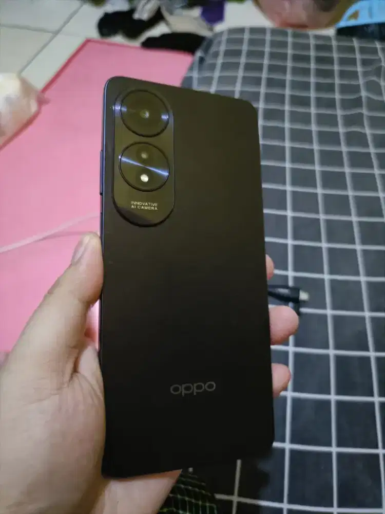 Jual oppo a60 8/256 FULLSET