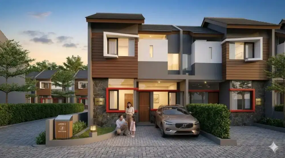 Jual Rumah Baru Minimalis dalam Cluster Area Cibubur HARGA 700jtan