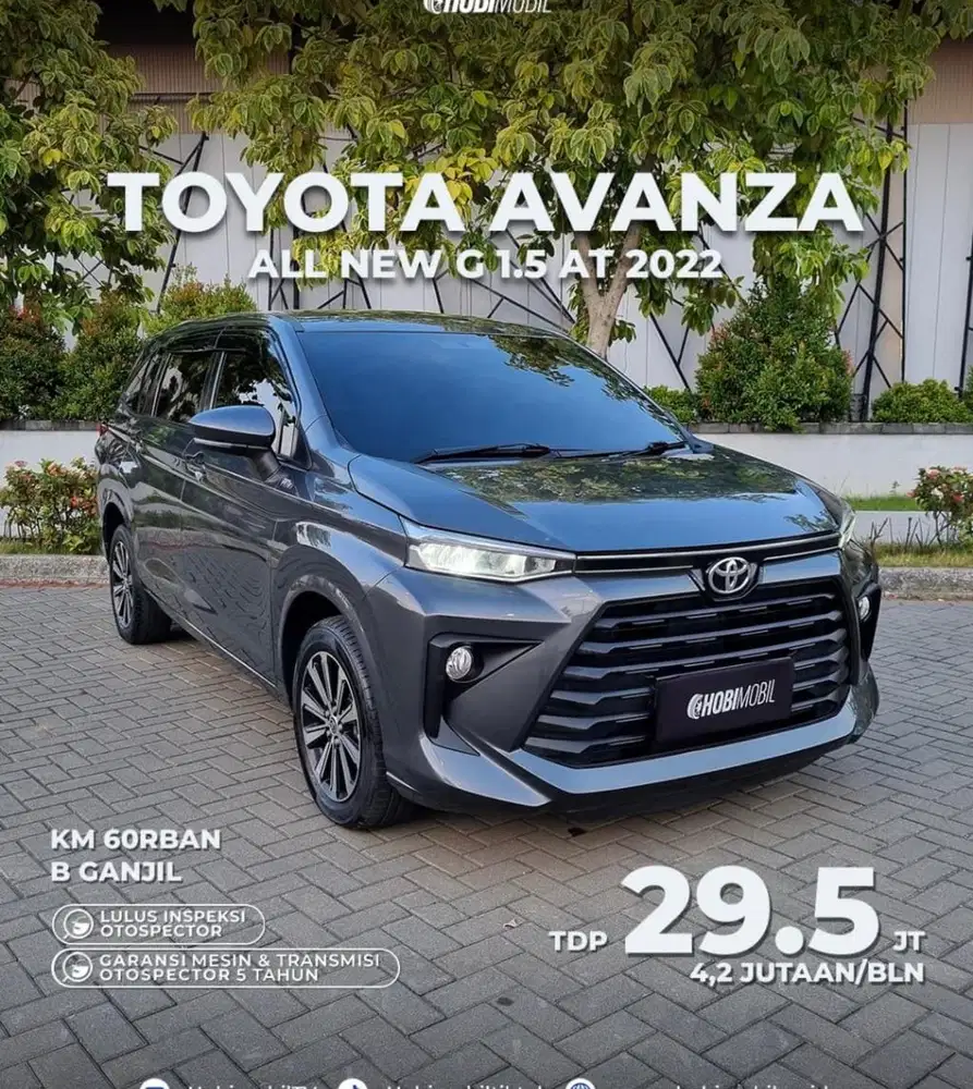All New Avanza G 1.5 AT Thn 2022
